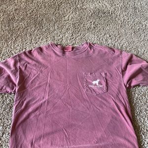 Long sleeve red comfort colors tee-southern collection